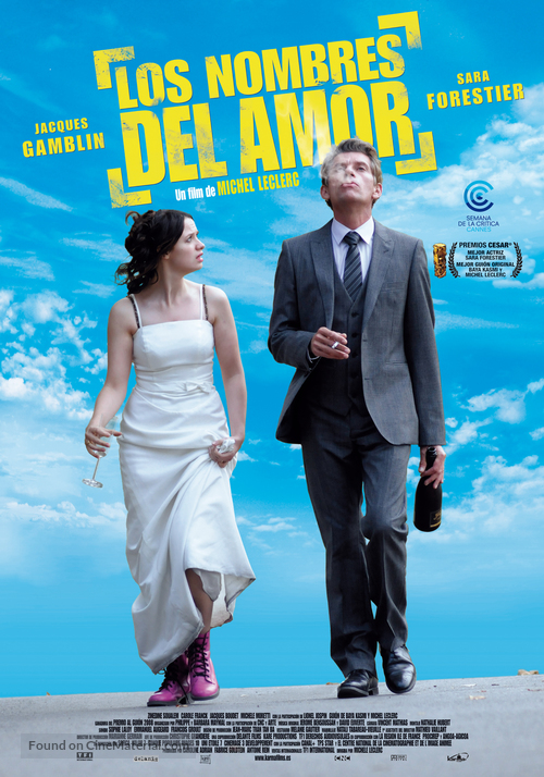 Le nom des gens - Spanish Movie Poster