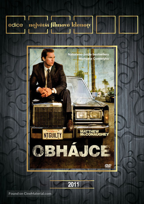 The Lincoln Lawyer - Czech DVD movie cover