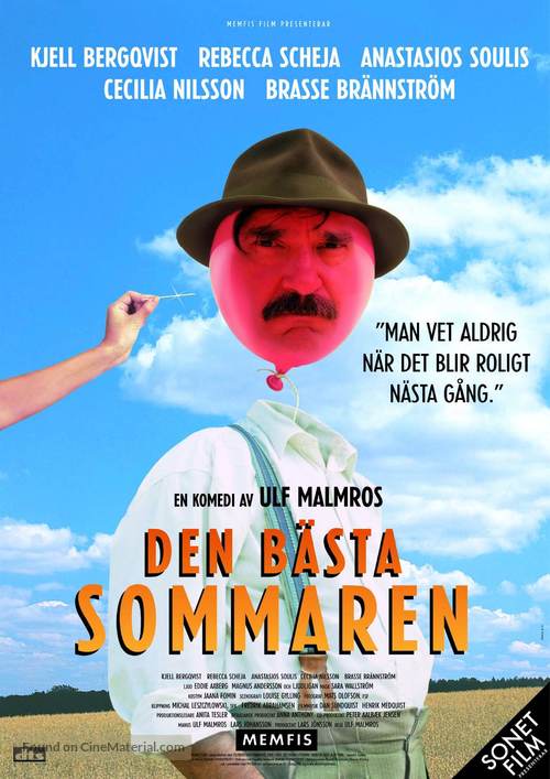 Den b&auml;sta sommaren - Swedish Movie Poster