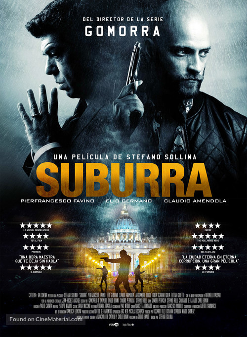 Suburra - Spanish Movie Poster