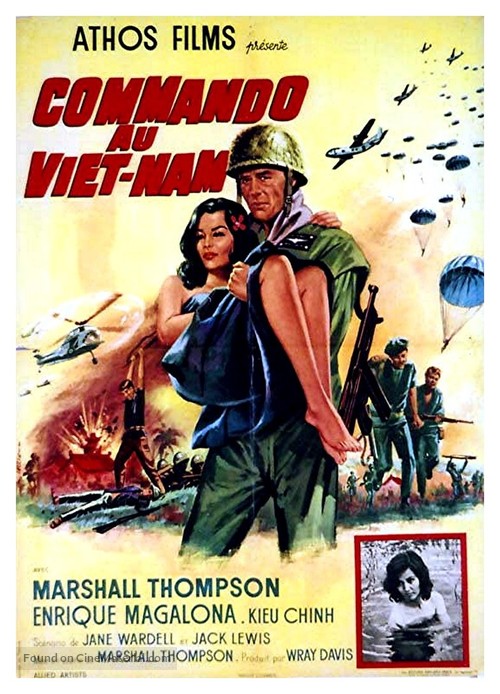 A Yank in Viet-Nam - French Movie Poster