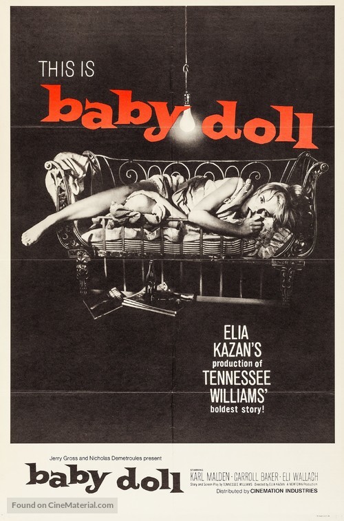 Baby Doll - Re-release movie poster