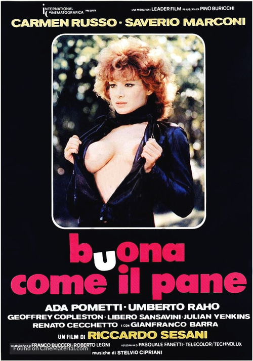 Buona come il pane - Italian Theatrical movie poster