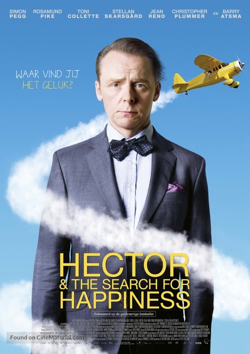 Hector and the Search for Happiness - Dutch Movie Poster