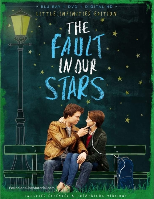 The Fault in Our Stars - Blu-Ray movie cover