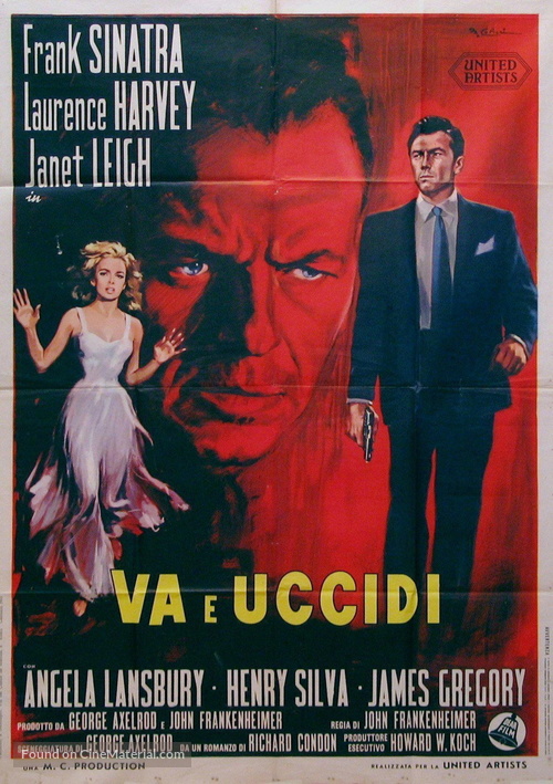 The Manchurian Candidate - Italian Movie Poster