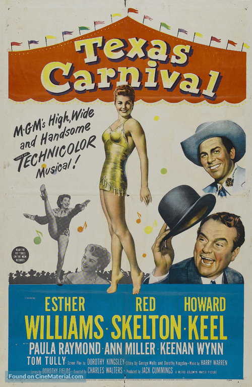 Texas Carnival - Movie Poster