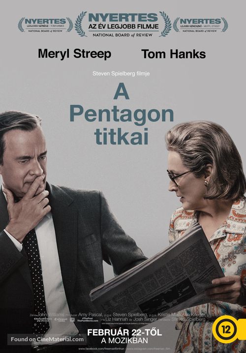 The Post - Hungarian Movie Poster