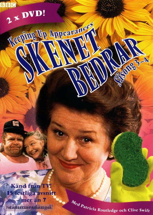&quot;Keeping Up Appearances&quot; - Swedish DVD movie cover