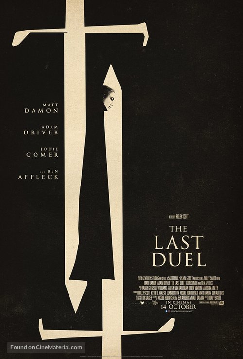 The Last Duel - Malaysian Movie Poster