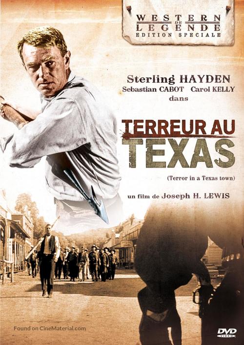 Terror in a Texas Town - French DVD movie cover