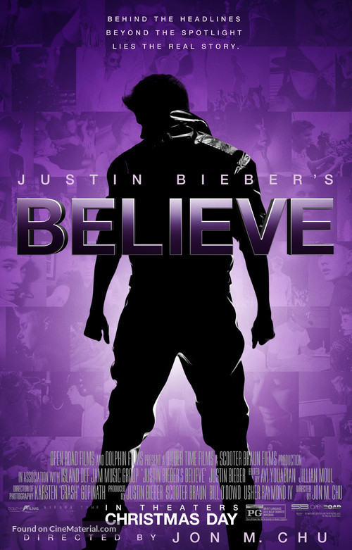 Justin Bieber&#039;s Believe - Movie Poster