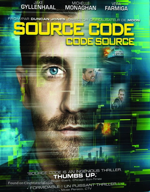 Source Code - Canadian Blu-Ray movie cover