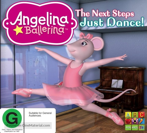 &quot;Angelina Ballerina: The Next Steps&quot; - New Zealand Blu-Ray movie cover