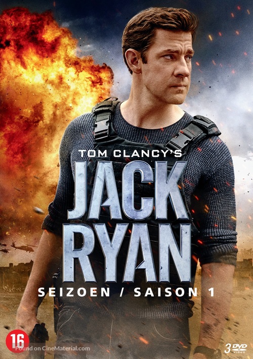 &quot;Tom Clancy&#039;s Jack Ryan&quot; - Dutch DVD movie cover
