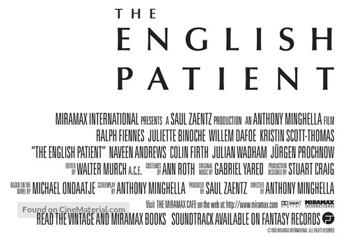 The English Patient - Logo