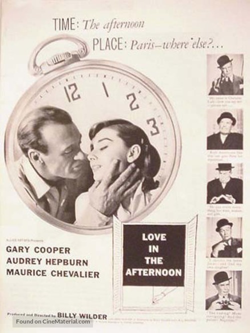 Love in the Afternoon - poster