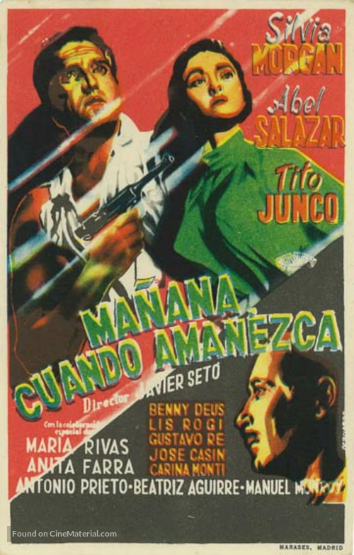 Ma&ntilde;ana cuando amanezca - Spanish Movie Poster