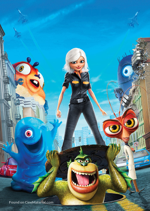 Monsters vs. Aliens - Key art