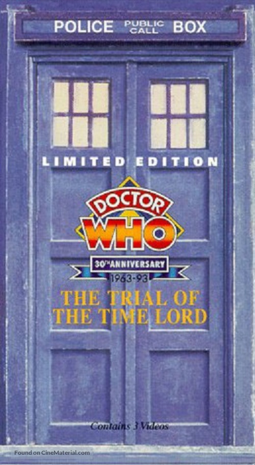 &quot;Doctor Who&quot; - VHS movie cover
