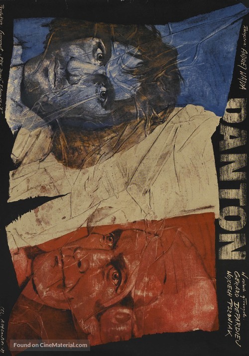 Danton - Polish Movie Poster