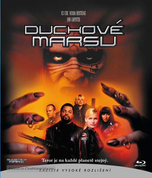 Ghosts Of Mars - Czech Blu-Ray movie cover