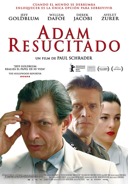 Adam Resurrected - Spanish Movie Poster