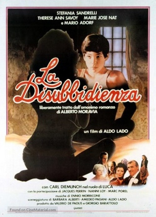 La disubbidienza - Italian Movie Poster