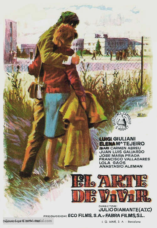 El arte de vivir - Spanish Movie Poster