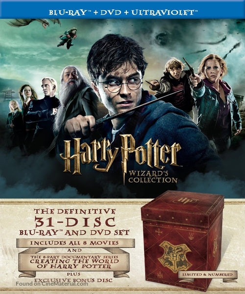 Harry Potter and the Deathly Hallows - Part 2 - Blu-Ray movie cover