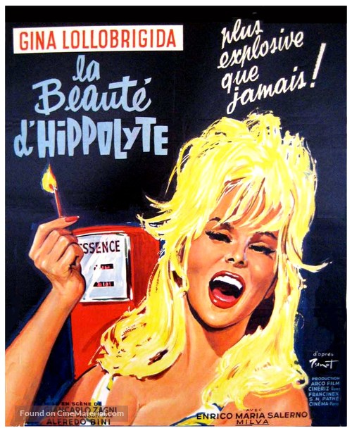 La bellezza d&#039;Ippolita - French Movie Poster