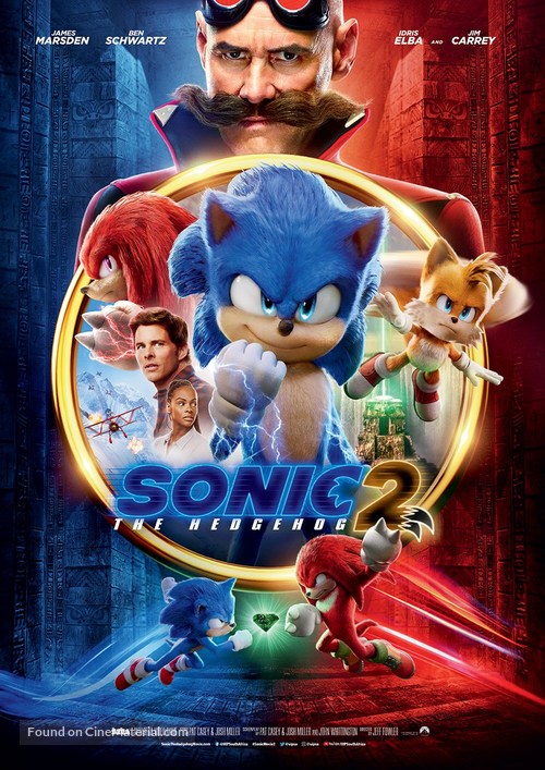 Sonic the Hedgehog 2 - South African Movie Poster