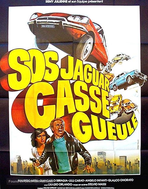 Poliziotto sprint - French Movie Poster