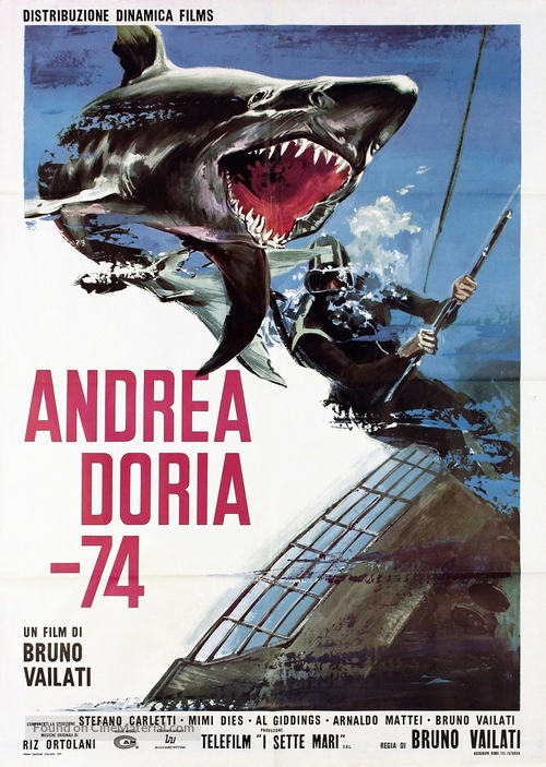 Andrea Doria -74 - Italian Movie Poster