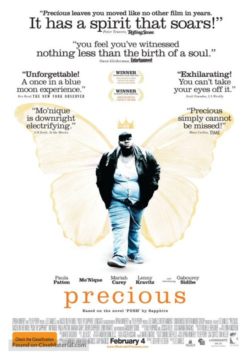 Precious: Based on the Novel Push by Sapphire - Australian Movie Poster