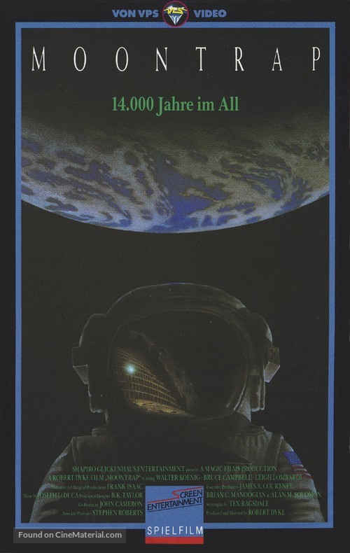 Moontrap - German VHS movie cover