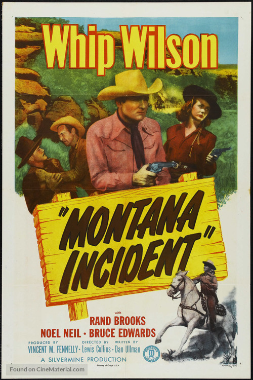 Montana Incident - Movie Poster