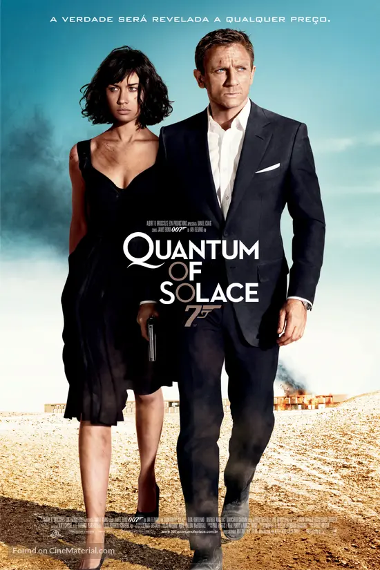 Quantum of Solace - Brazilian Movie Poster