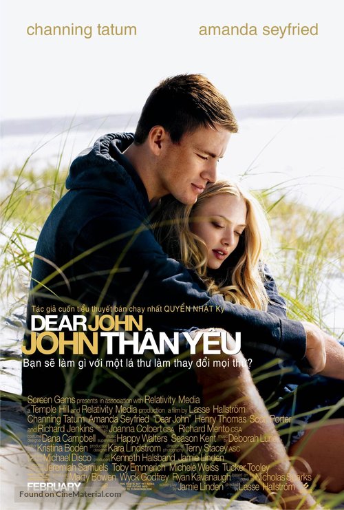 Dear John - Vietnamese Movie Poster