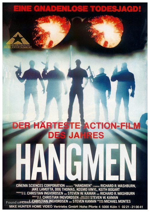 Hangmen - German Movie Poster