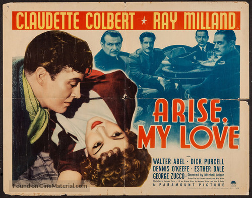 Arise, My Love - Movie Poster