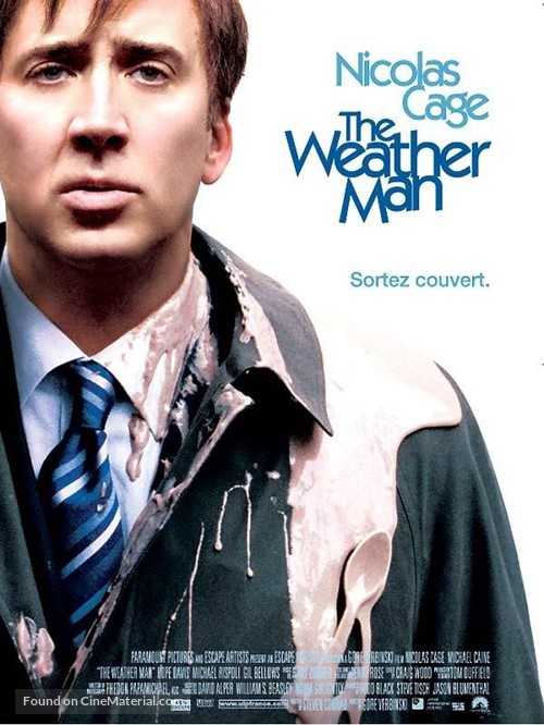 The Weather Man - French Movie Poster