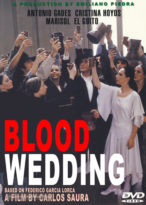 Bodas de sangre - British DVD movie cover