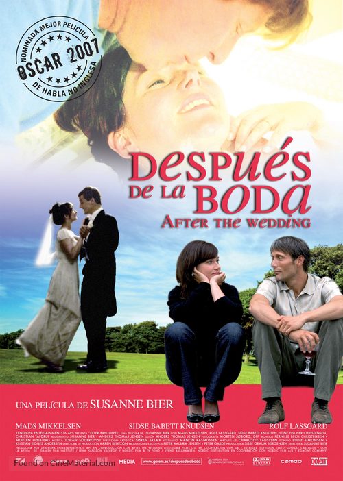 Efter brylluppet - Spanish Movie Poster