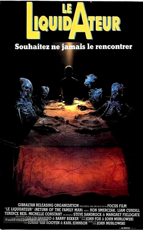 Return of the Family Man - French VHS movie cover