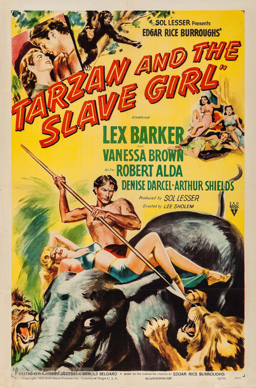 Tarzan and the Slave Girl - Movie Poster