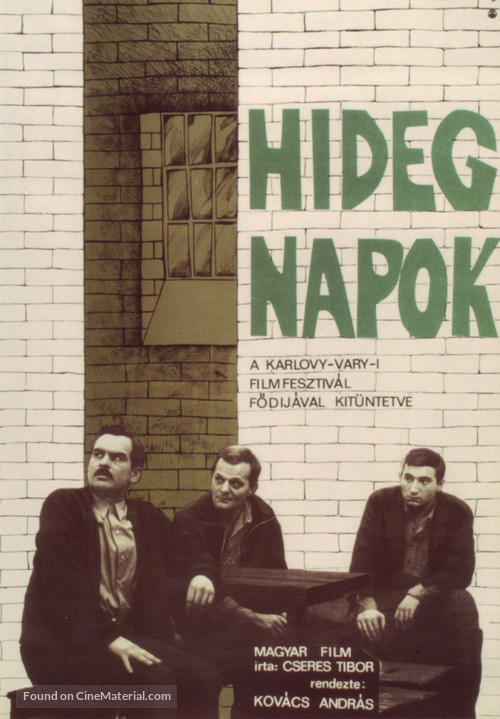 Hideg napok - Hungarian Movie Poster