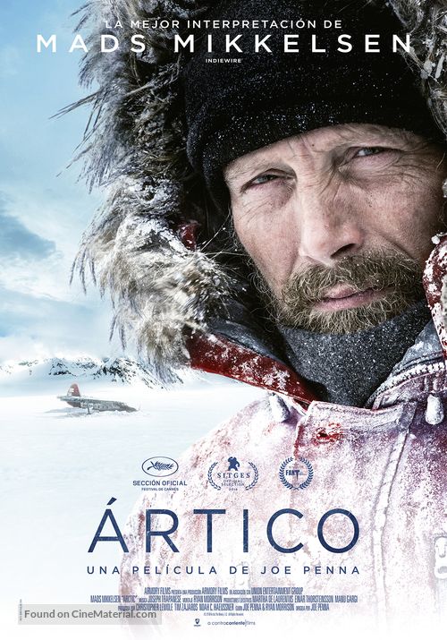 Arctic - Spanish Movie Poster