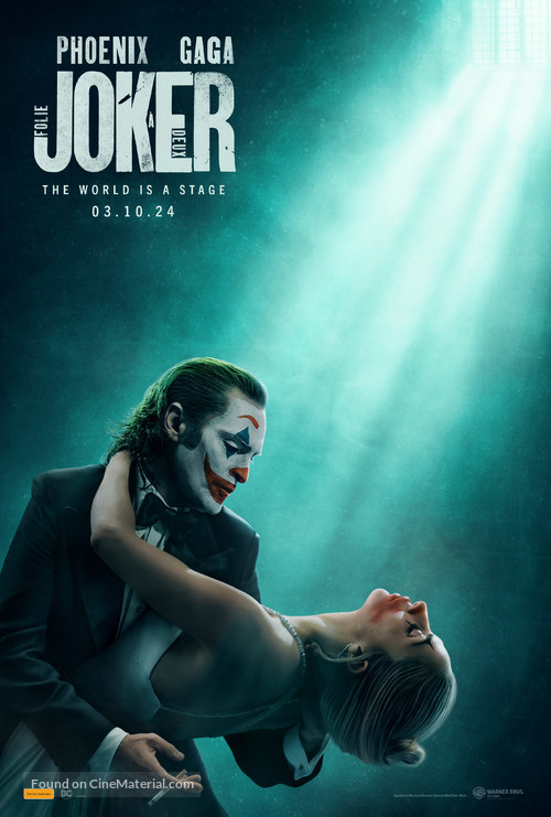 Joker: Folie &agrave; Deux - Australian Movie Poster