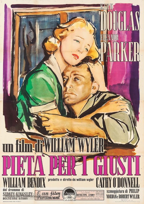 Detective Story - Italian Movie Poster